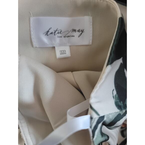 Katie May by Anthropologie Floral Silky Jumpsuit - New Medium - Picture 5 of 9